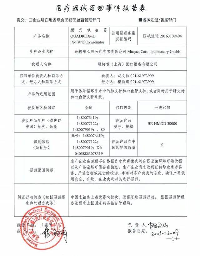 国内市场老大<strong></p>
<p>股票一级市场</strong>，ECMO巨头一级召回