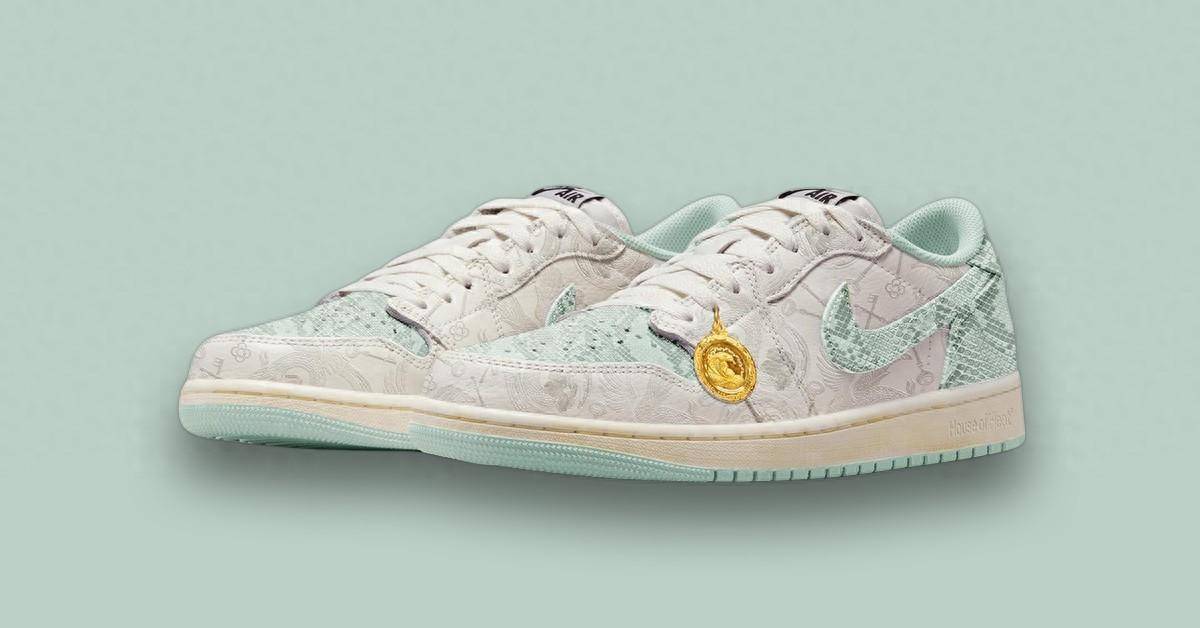 这款CNY鞋款来的有点早<strong></p>
<p>cny</strong>，Air Jordan1 Low OG“蛇年”曝光