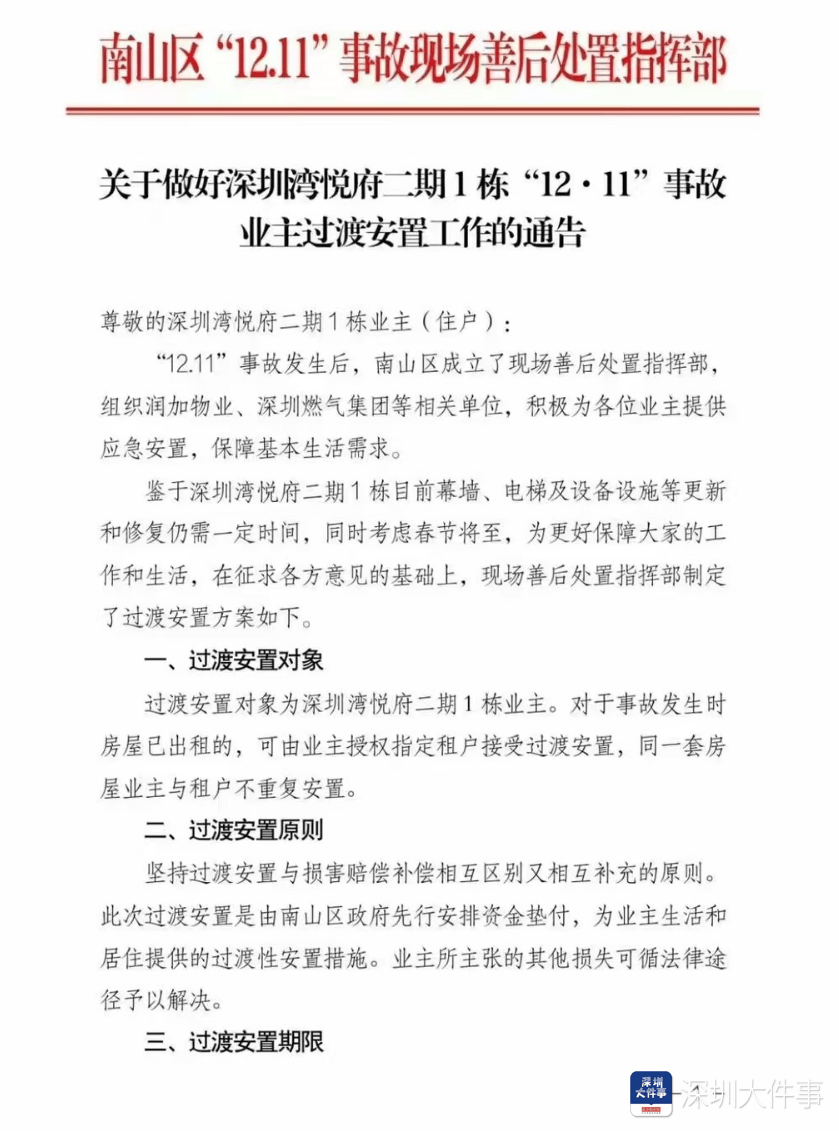 深圳湾悦府事故过渡安置方案已制定<strong></p>
<p>币安币机制</strong>，可选现金或酒店过渡安置