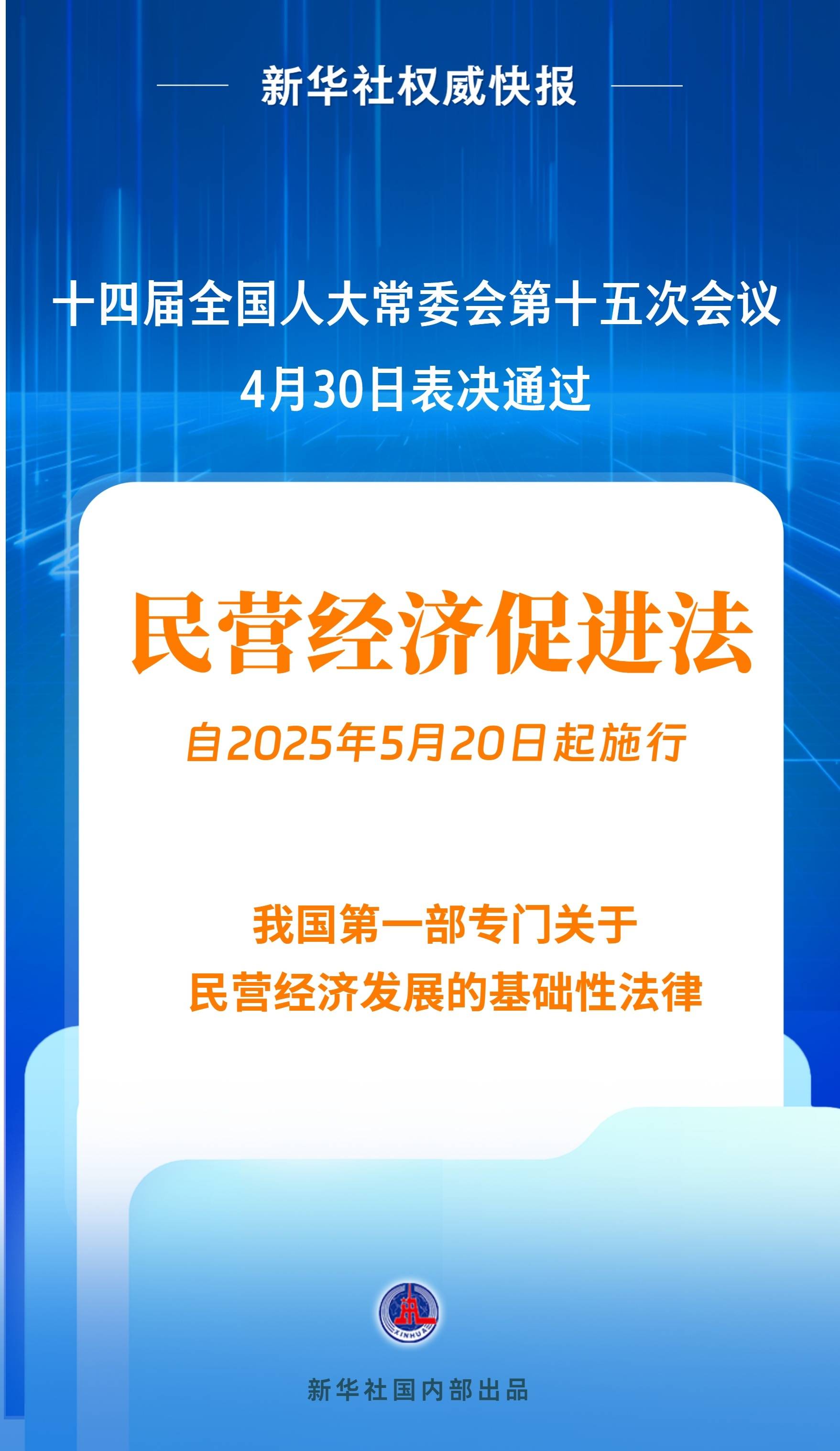 新华社权威快报|民营经济促进法出台<strong></p>
<p>币安wrx</strong>！自今年5月20日起施行