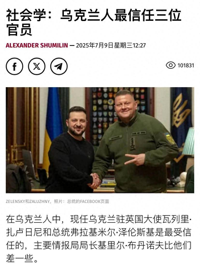 乌克兰民调揭示民众信任度：泽连斯基位居第二<strong></p>
<p>币安官网app</strong>，61%受访者支持国家统一