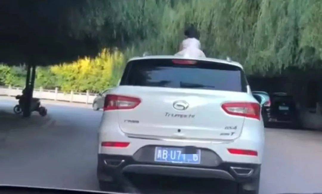 惊险<strong></p>
<p>交易所app下载</strong>！青海一女童竟端坐在行驶中的轿车车顶！