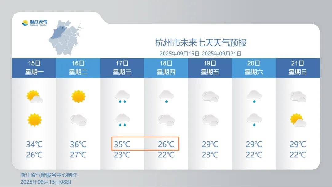确认了！冷空气马上杀到<strong></p>
<p>抹茶交易所大陆</strong>，浙江终于要降温了