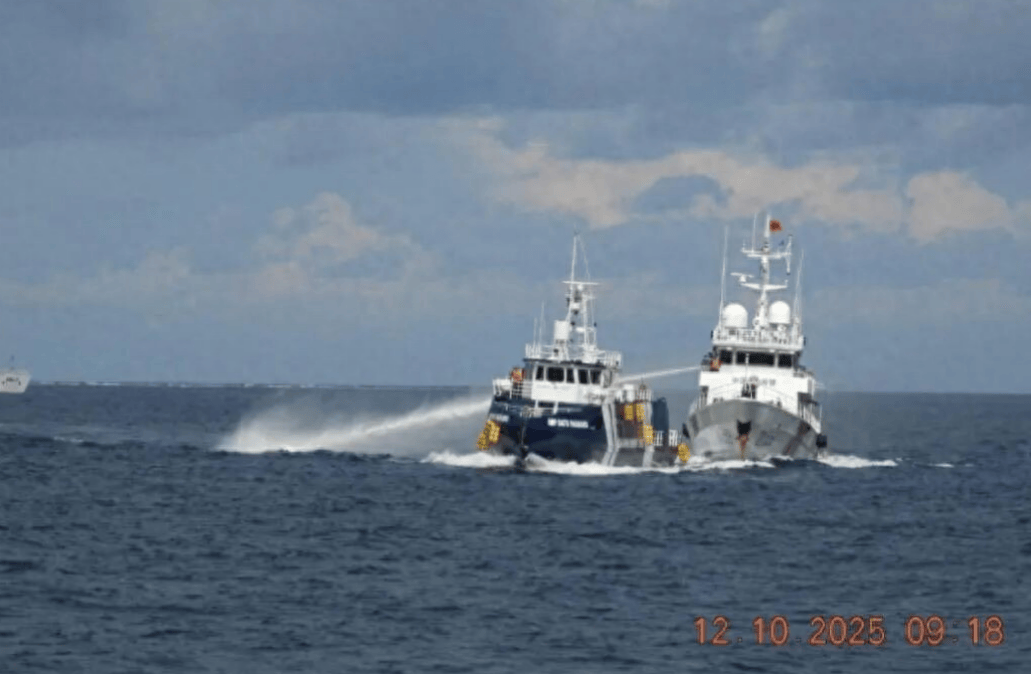 南海爆发激烈对峙<strong></p>
<p>抹茶交易所哪个最好</strong>，菲方主力舰高速飙船，迎头撞上中国海警艇