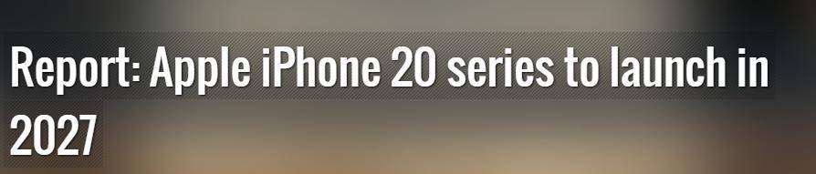 跳过iPhone 19<strong></p>
<p>股票在线看盘</strong>,机构称苹果将于2027年发布iPhone 20