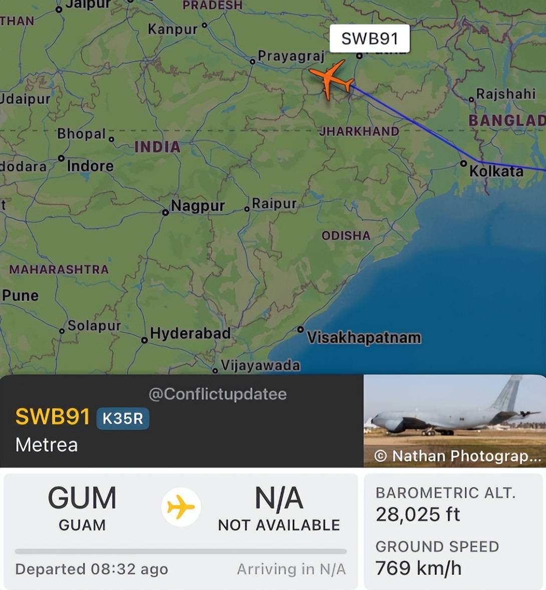 印度光辉坠机<strong></p>
<p>格林美股票</strong>,美印爆发吵架,破口大骂发动机后,美军献上加油机