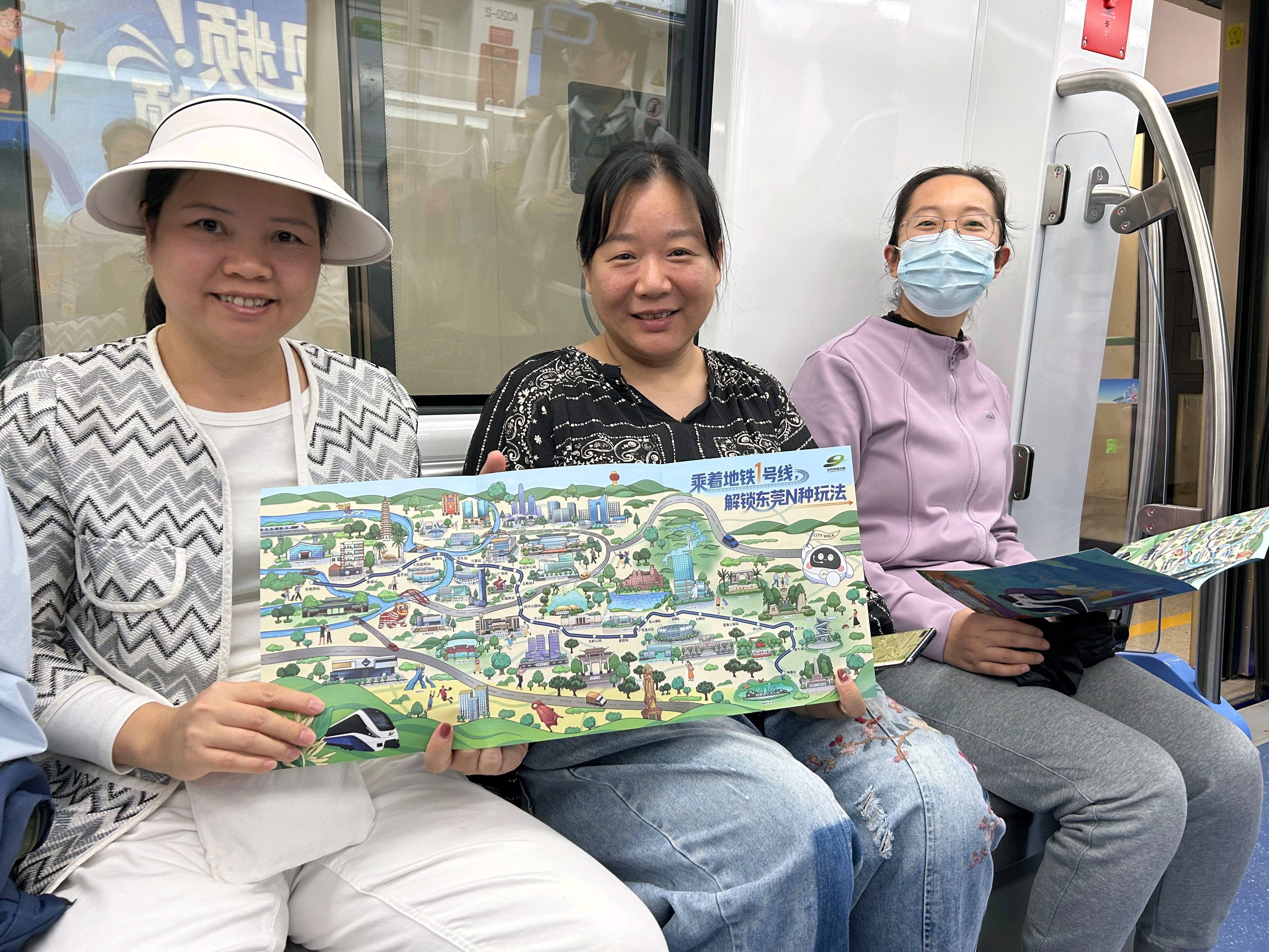 东莞地铁1号线试乘首日<strong></p>
<p>同花顺炒股票</strong>，大朗4站“沸腾”了