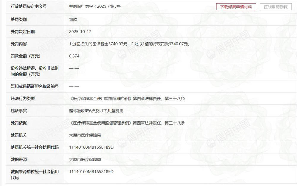 山西省儿童医院超收6岁以下儿童费用<strong></p>
<p>同花顺炒股票</strong>，退罚金额合计超7400元