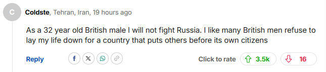 英国国防参谋长呼吁“准备牺牲儿女”<strong></p>
<p>海南航空股票</strong>，评论区大翻车